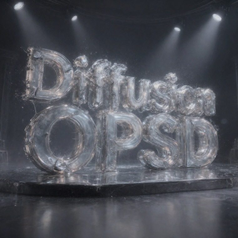 DiffusionNFT typography result