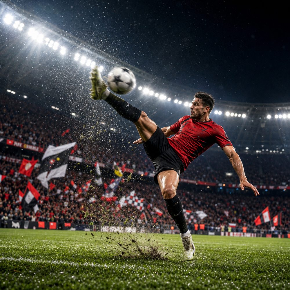DiffusionOPSD bicycle kick result