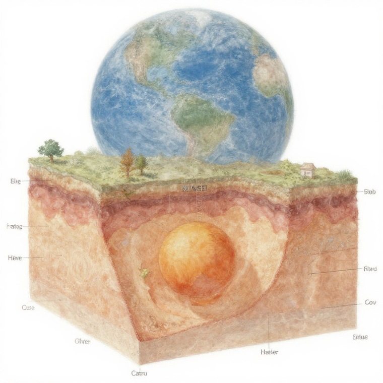 DiffusionNFT Earth layers poster