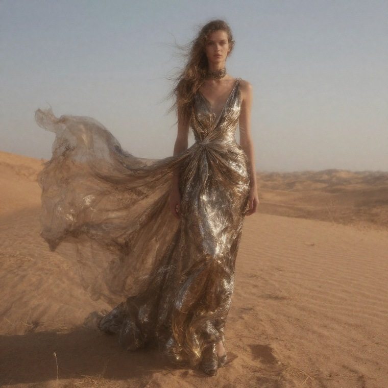 DiffusionNFT desert fashion result