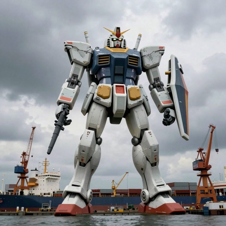 Base model harbor mech result