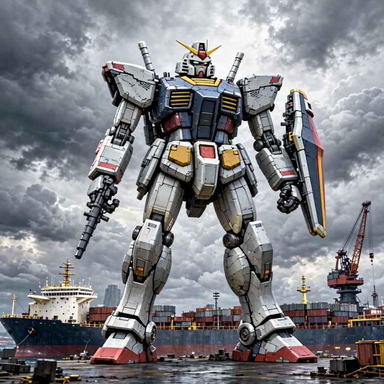 DiffusionOPSD harbor mech result
