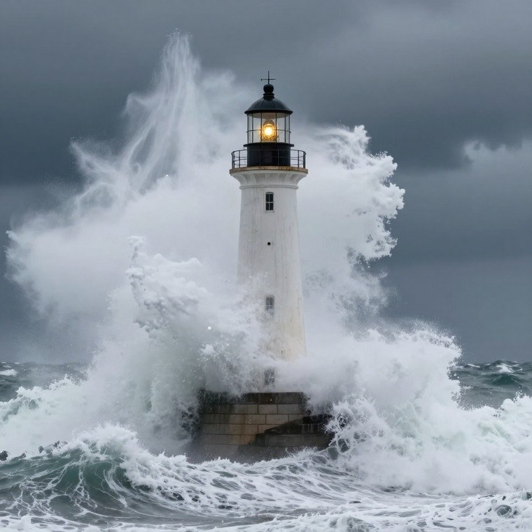 Base model storm lighthouse result